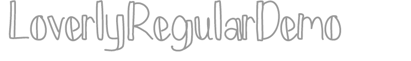 LoverlyRegularDemo