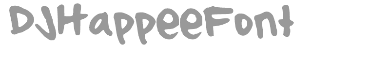 DJHappeeFont