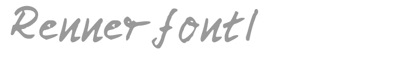 Rennerfont1