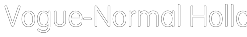 Vogue-Normal Hollow