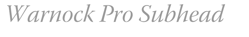 Warnock Pro