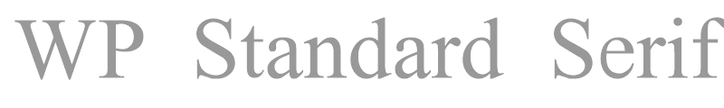 WP Standard Serif