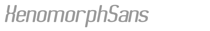 XenomorphSans