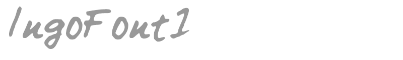 IngoFont1