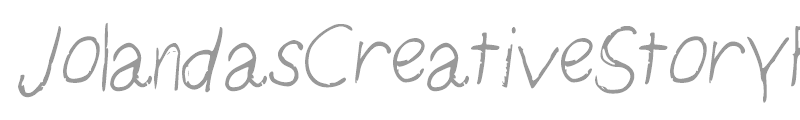 JolandasCreativeStoryFont