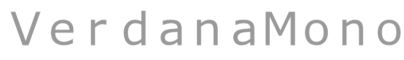 VerdanaMono
