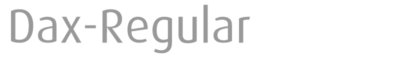 Dax-Regular