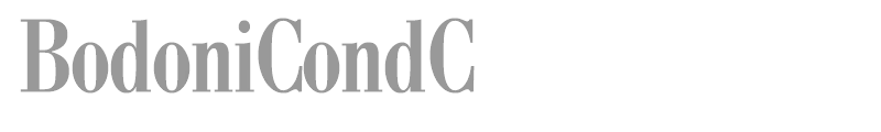 BodoniCondC