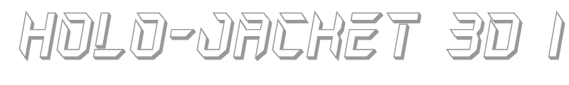 Holo-Jacket Title Italic
