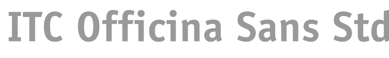 ITC Officina Sans Std