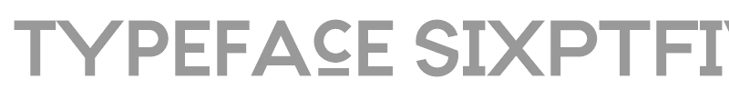 TypefaceSix