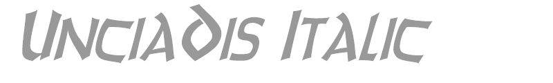 UnciaDis Bold