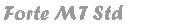 Forte MT Std