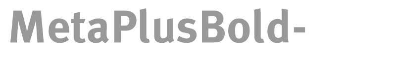 MetaPlusBold-