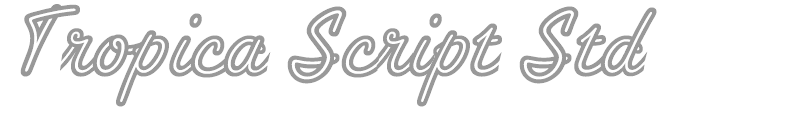 Tropica Script Std