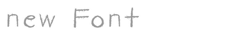 new Font
