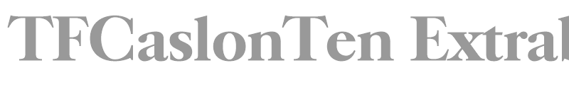 TFCaslonTen