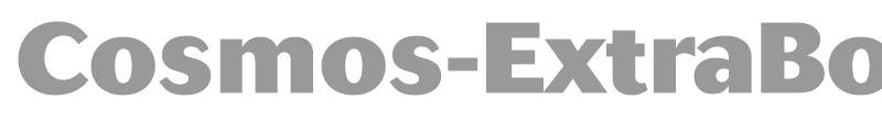 Cosmos-ExtraBold