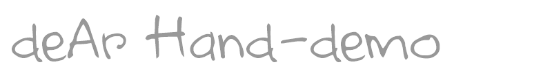 deAr Hand-demo