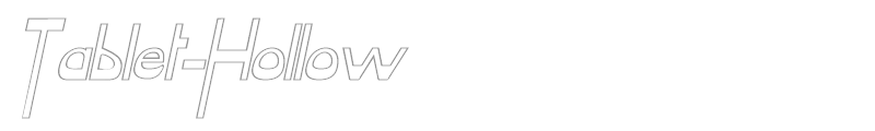 TabletHollowCondensed