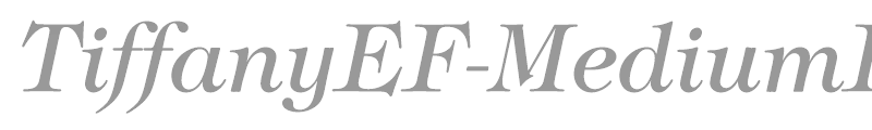 TiffanyEF-MediumItalic