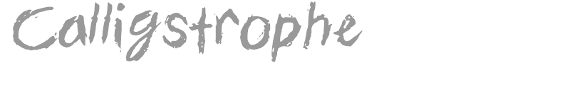 Calligstrophe