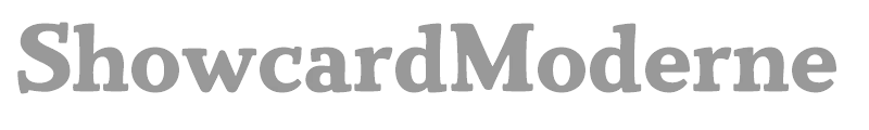 ShowcardModerne