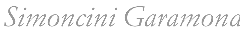 Simoncini Garamond