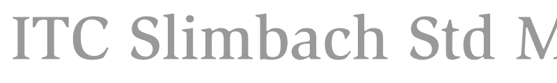 ITC Slimbach Std