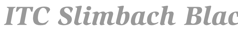 ITC Slimbach