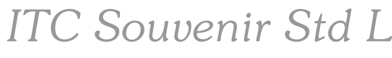 ITC Souvenir Std
