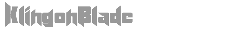 Klingon Blade