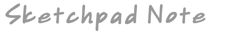 Sketchpad Note