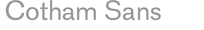 Cotham Sans