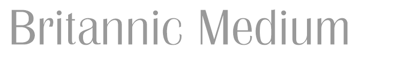 Britannic Medium