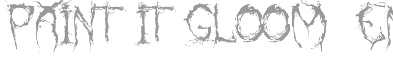 PAINT-IT-GLOOM (ENG)