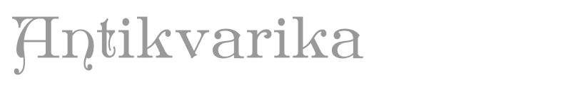 Antikvarika