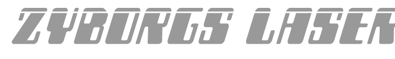 Zyborgs Laser Italic