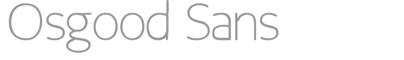 Osgood Sans