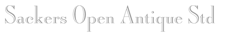 Sackers Open Antique Std