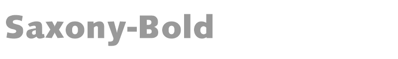 Saxony-Bold