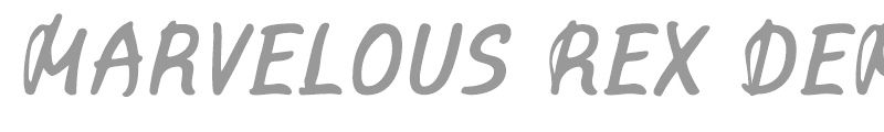 Marvelous Rex