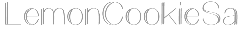 Lemon Cookie Sans