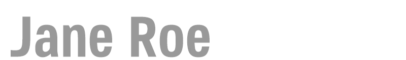 Jane Roe