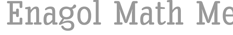 Enagol Math