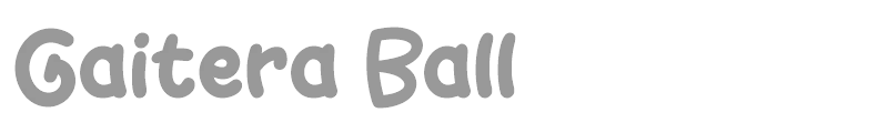 Gaitera Ball
