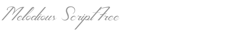 Melodious Script