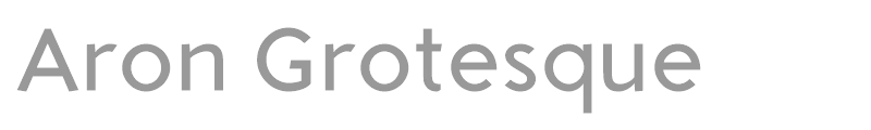Aron Grotesque