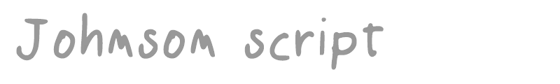 Johnson Script