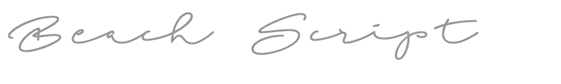 Beach Script